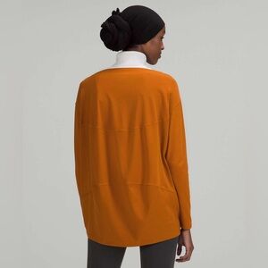 Lululemon Back in Action Long Sleeve Shirt *Nulu | Butternut Brown | Size 4